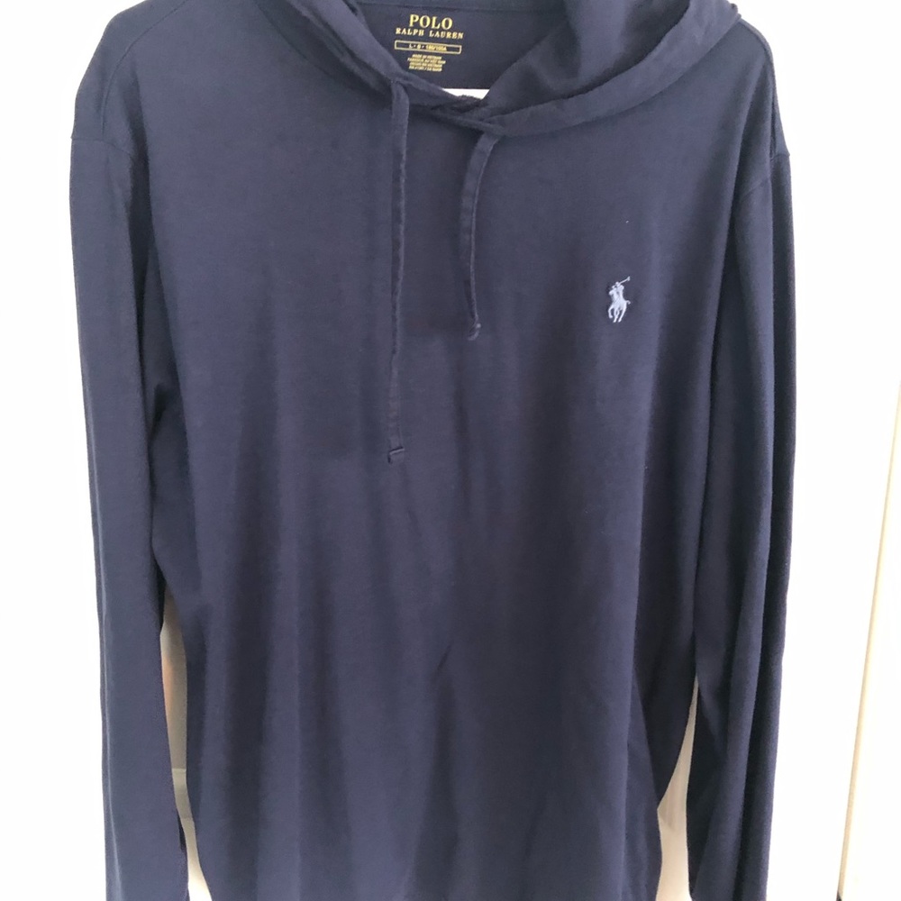 Long sleeve polo hoodies